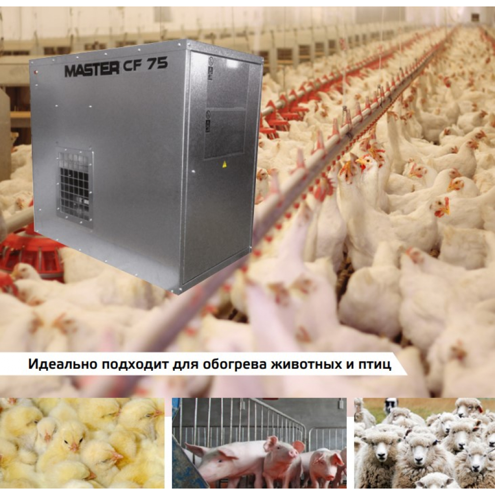 Газовый обогреватель Master CF 75 SPARK