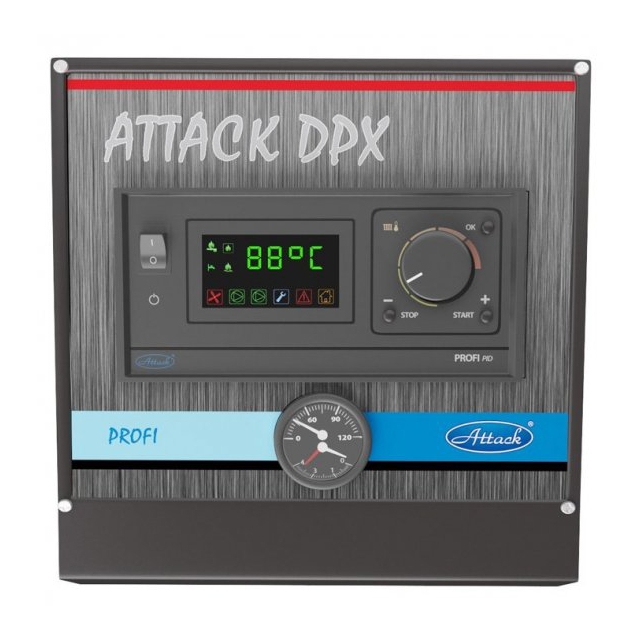 Котел пиролизный Attack 35 DPX Profi