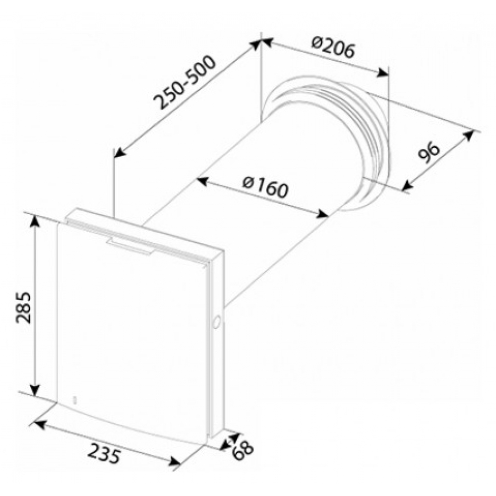 Рекуператор бытовой Blauberg Vento Expert Plus WiFi