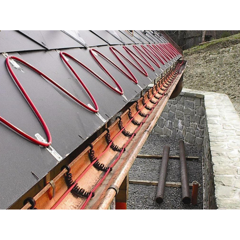 Двожильний кабель для систем сніготанення Nexans Defrost Snow Red TXLP/2R 1270/28