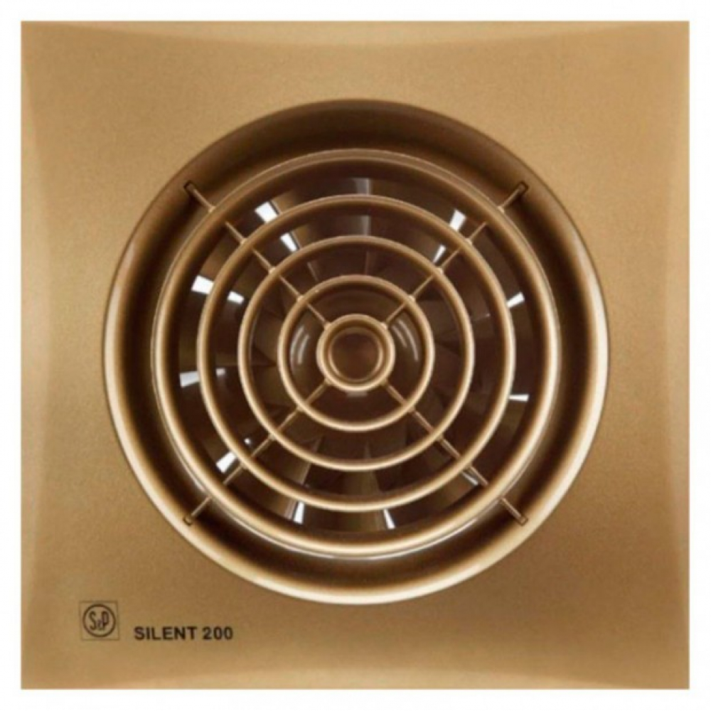 Витяжний вентилятор настінний Soler&Palau Silent-200 CZ Gold (5210625300)