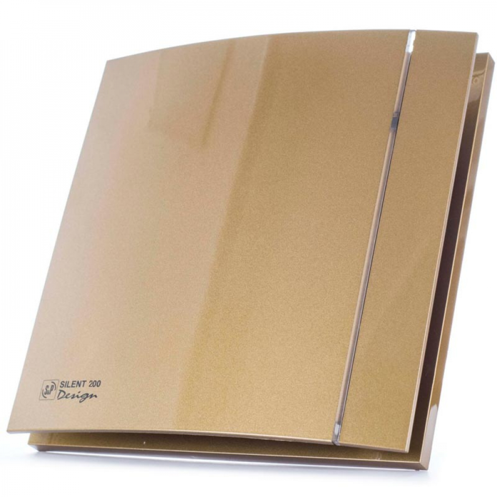 Вытяжной вентилятор настенный Soler&Palau Silent-200 CZ Gold Design-4C (5210626300)