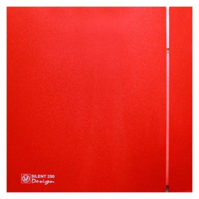 Витяжний вентилятор настінний Soler&amp;Palau Silent-200 CZ Red Design-4C (5210616800)