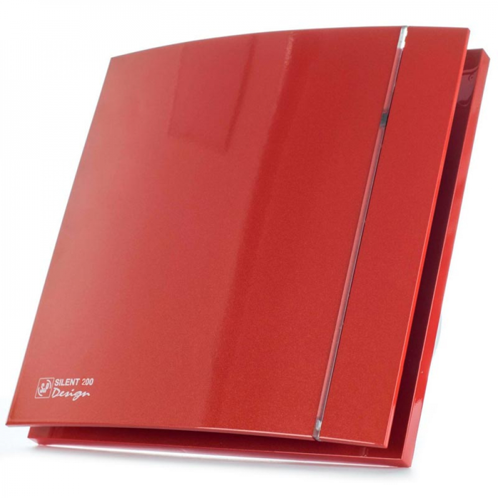 Вытяжной вентилятор настенный Soler&Palau Silent-200 CZ Red Design-4C (5210616800)