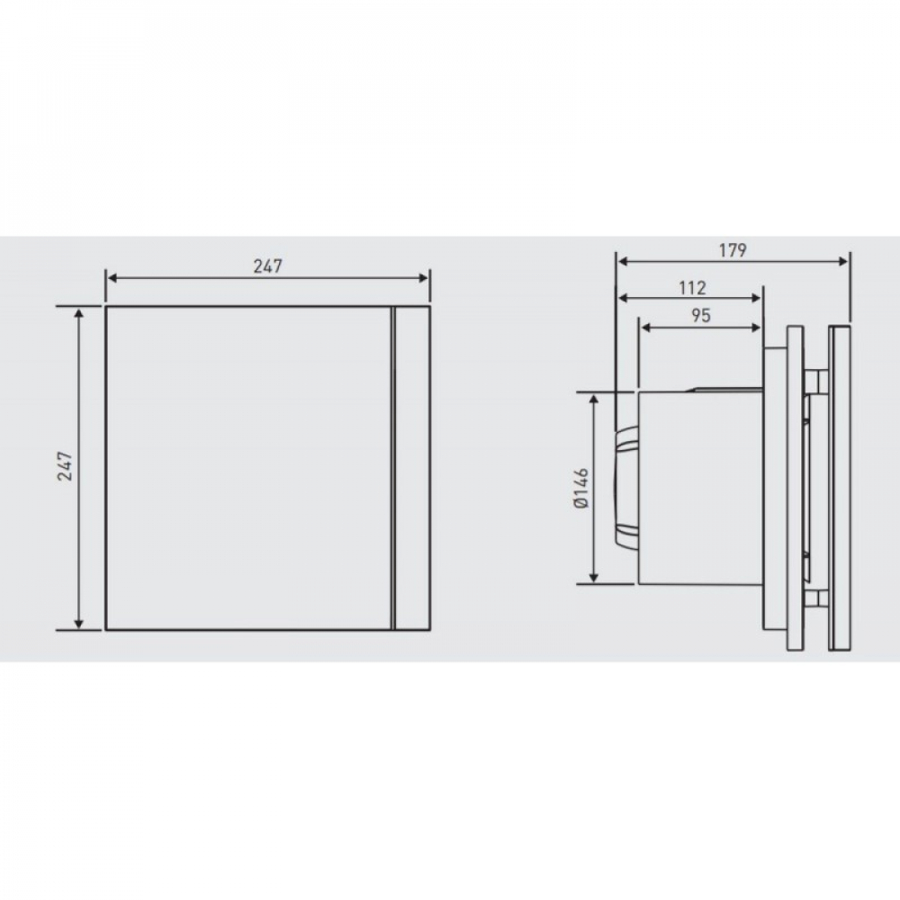 Вытяжной вентилятор настенный Soler&Palau Silent-300 CZ Plus Design-3C (5210622700)