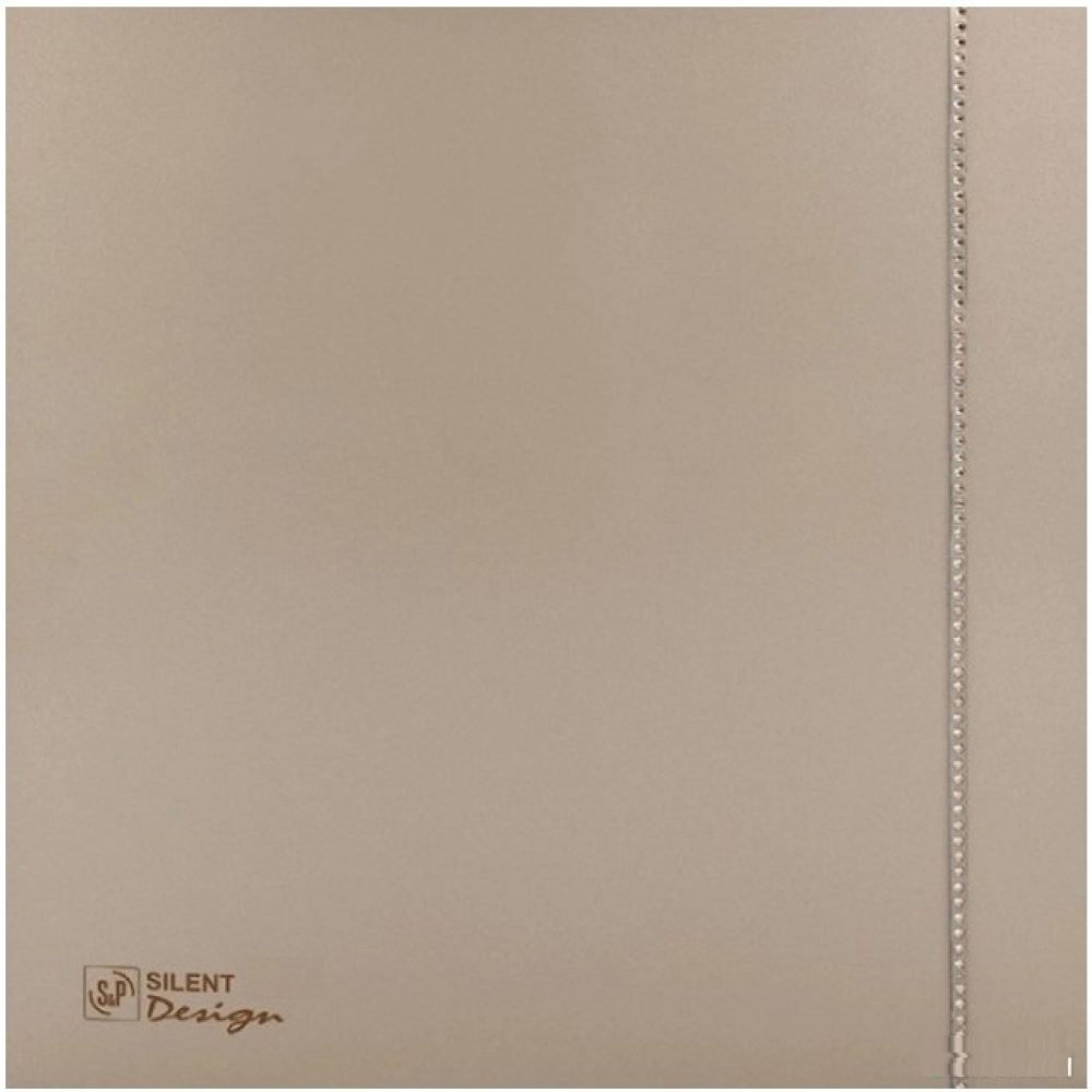 Витяжний вентилятор настінний Soler&Palau Silent-100 CZ Champagne Design Swarovski (5210622500)