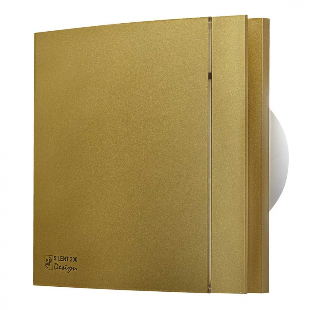 Витяжний вентилятор настінний Soler&Palau Silent-100 CHZ Gold Design-4C (5210634100)