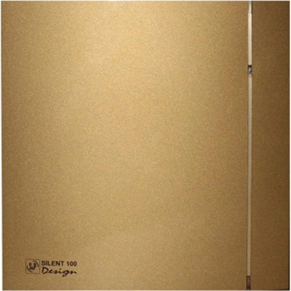 Витяжний вентилятор настінний Soler&Palau Silent-100 CHZ Gold Design-4C (5210634100)