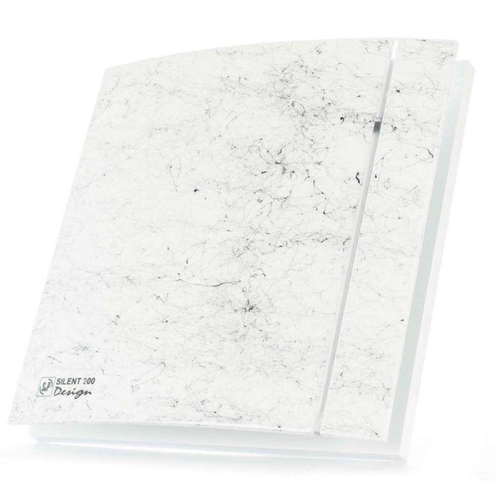 Вытяжной вентилятор настенный Soler&Palau Silent-200 CZ Marble White Design-4C (5210626200)