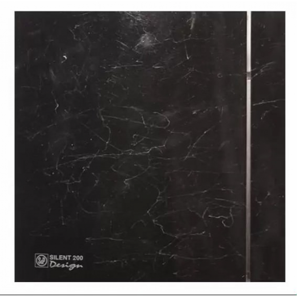 Витяжний вентилятор настінний Soler&Palau Silent-100 CRZ Marble Black Design-4C (5210620000)