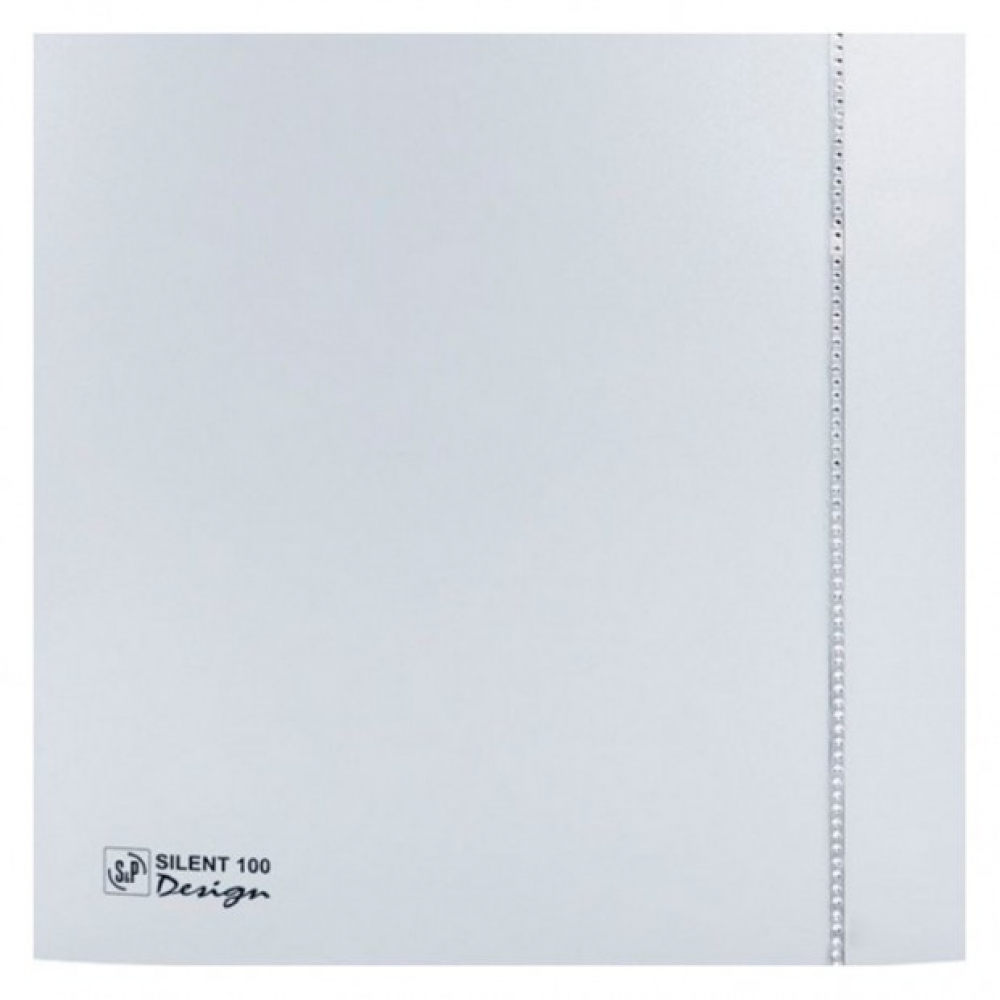 Вытяжной вентилятор настенный Soler&Palau Silent-100 CRZ Design Swarovski (5210400600)