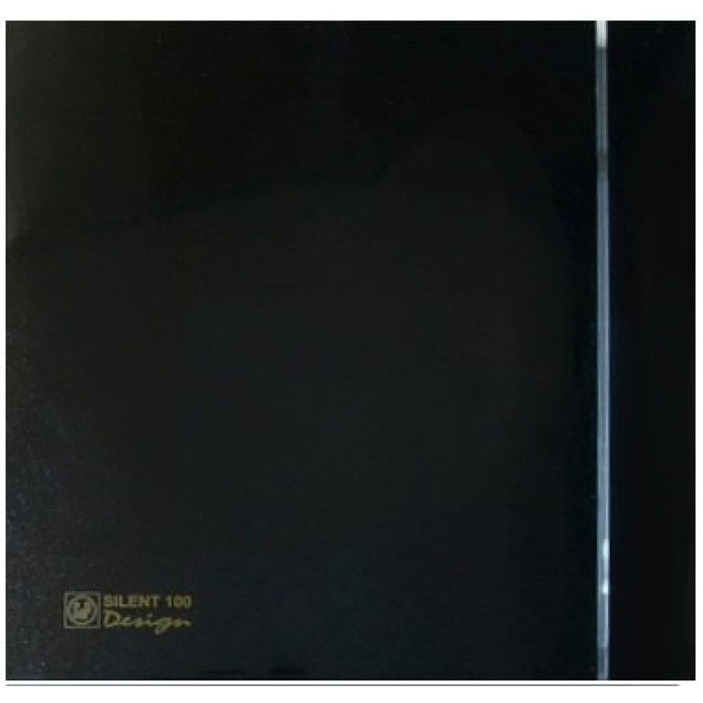 Витяжний вентилятор настінний Soler&Palau Silent-100 CHZ Black Design-4C (5210633900)