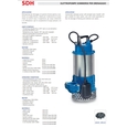 Дренажный насос Speroni SDH 500