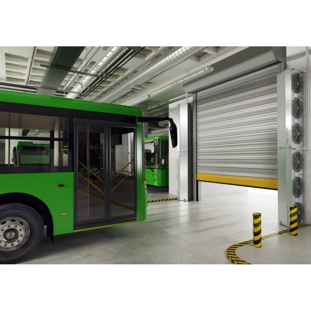 Теплова завіса з дворядним водяним нагрівачем Wing PRO W200 R2