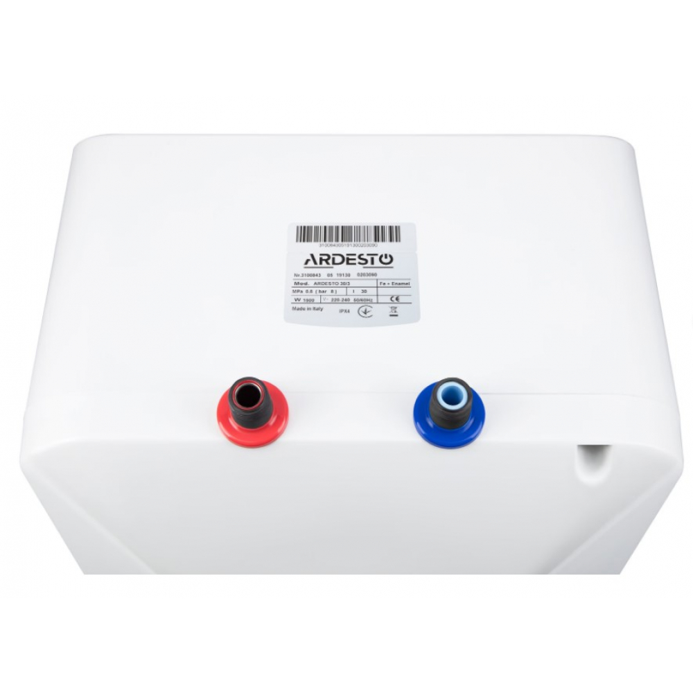 Бойлер накопичувальний електричний Ardesto EWH-10OMWMI над мойкой (10 л)