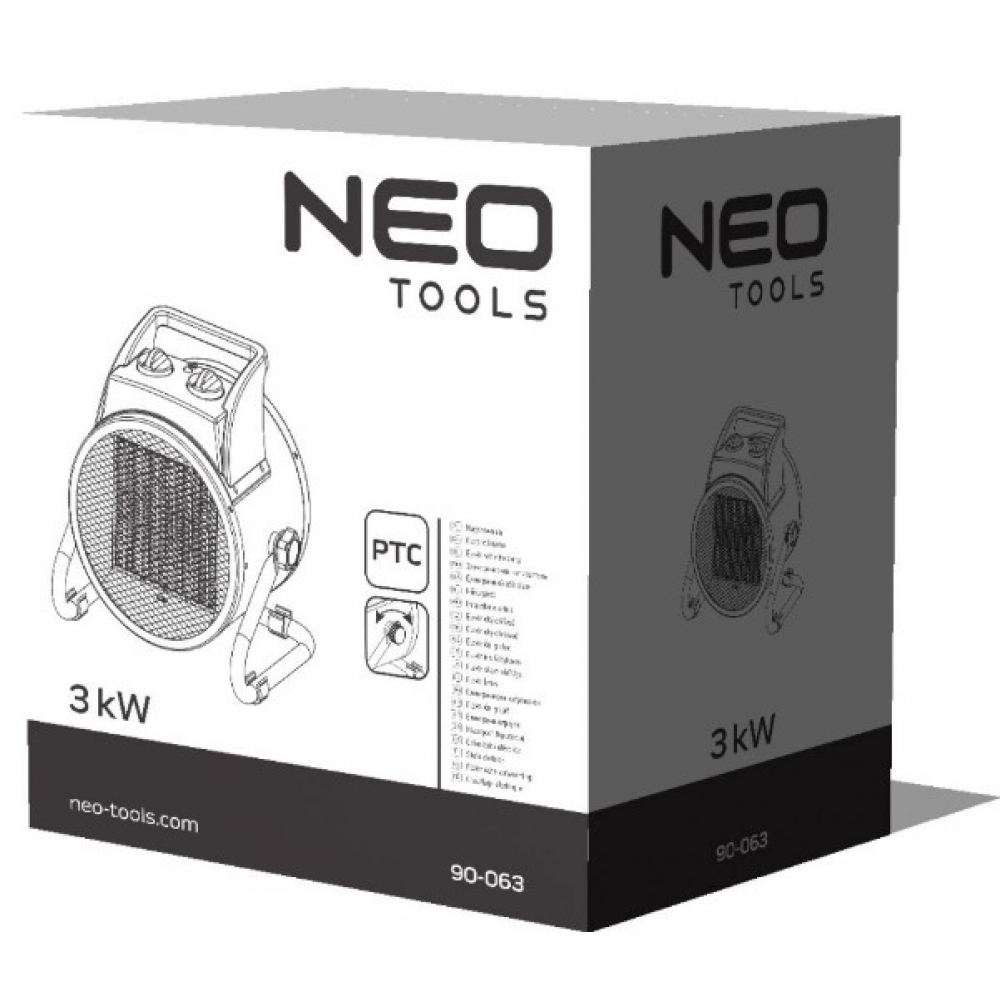 Тепловая пушка Neo Tools 3 кВт (90-063)