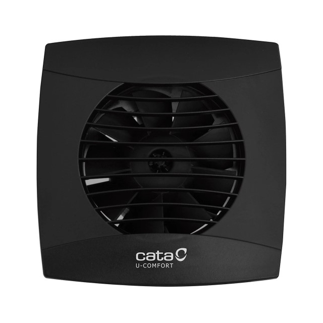 Вытяжной вентилятор настенный Cata UC-10 STD Black (01256000)