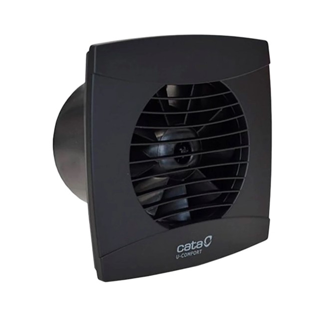 Вытяжной вентилятор настенный Cata UC-10 STD Black (01256000)