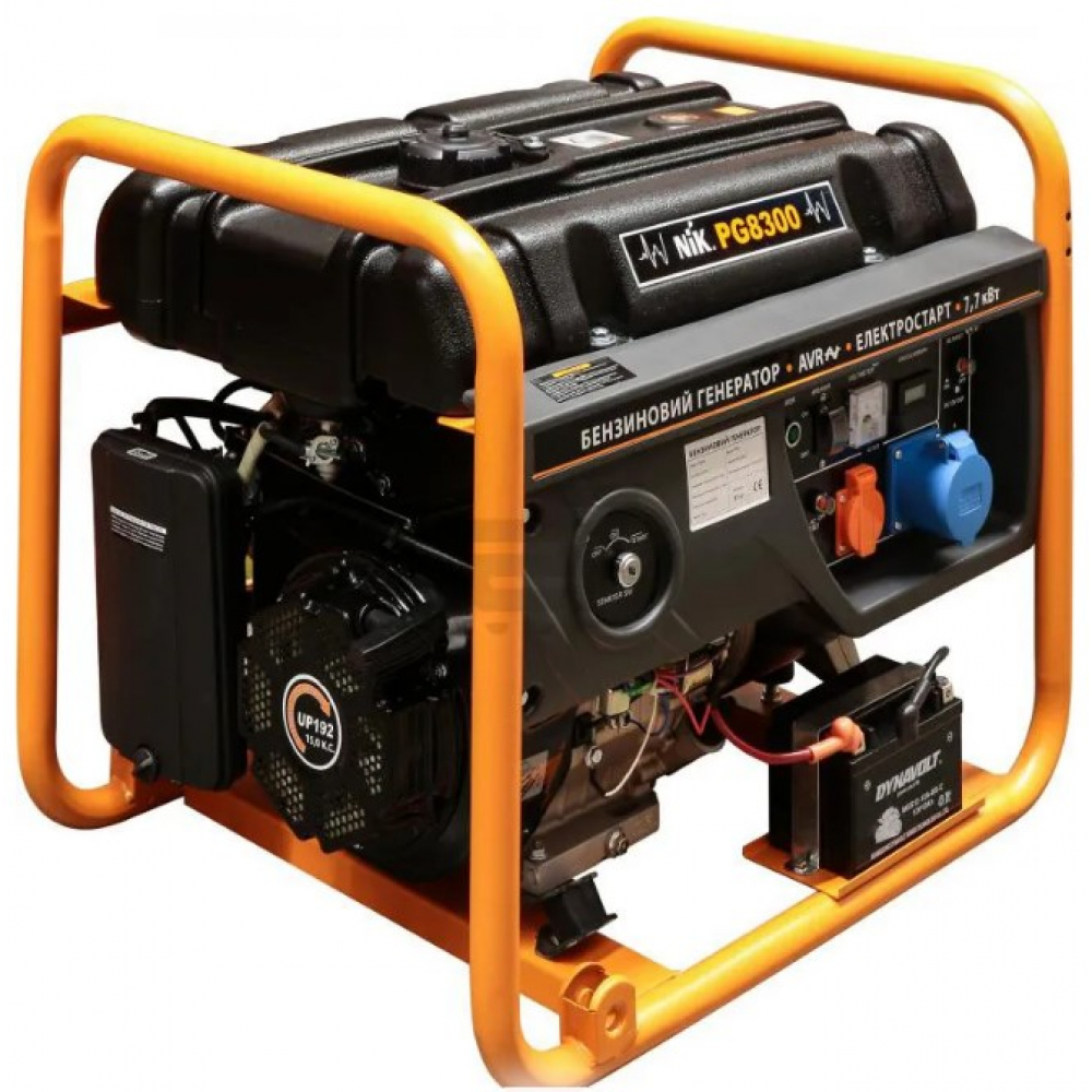 Бензиновый генератор NiK PG 8300 (7,7 кВт)