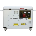 Дизельний генератор NiK DG7500 1 фаза (220 В) (6,5 кВт)