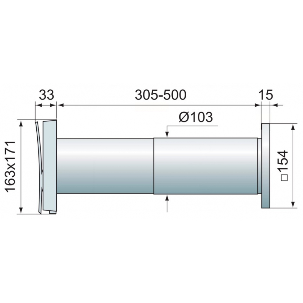 Провітрювач Vents ПС 101