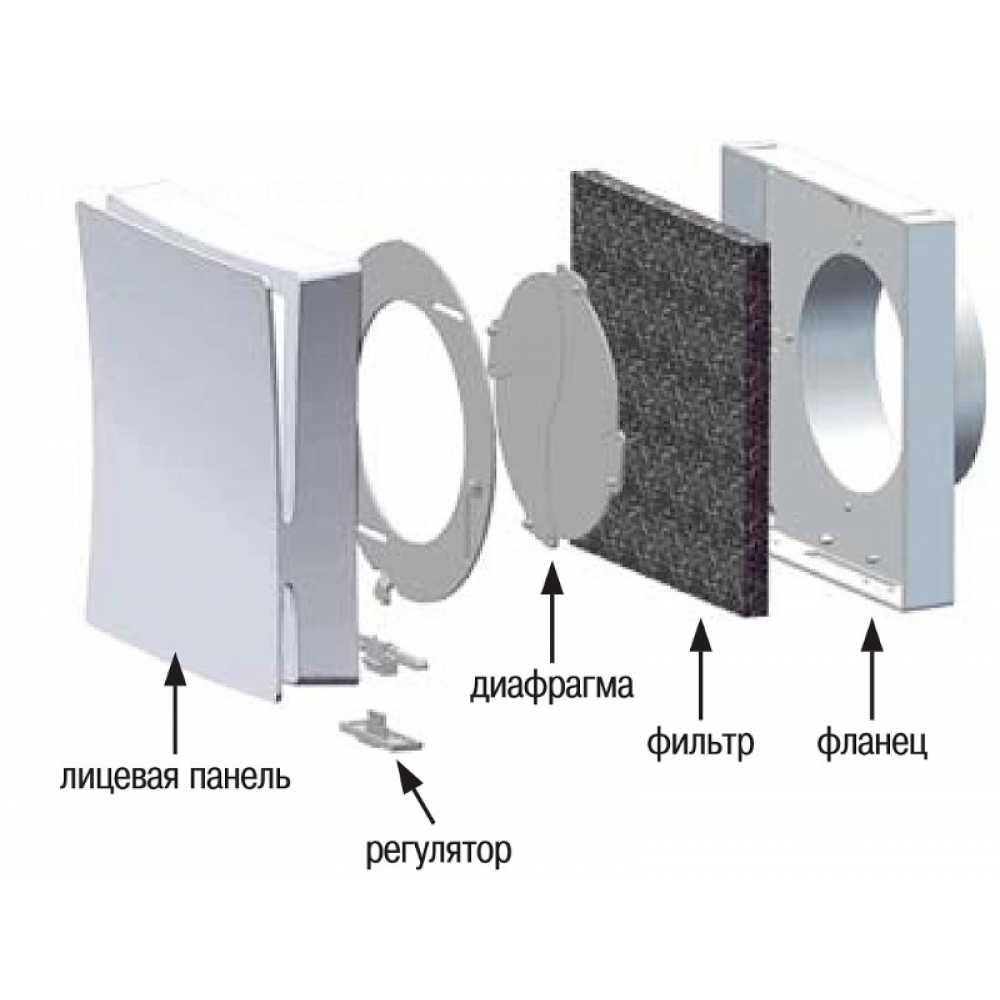 Провітрювач Vents ПС 101