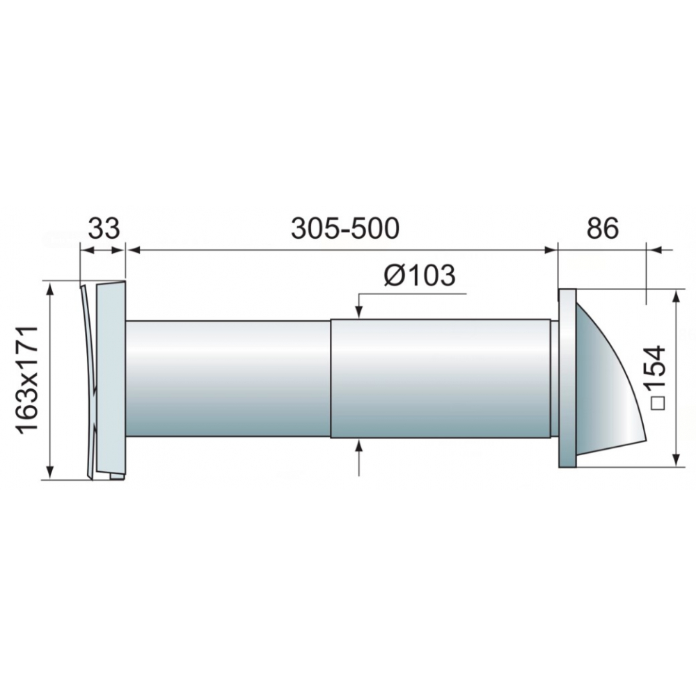Проветриватель Vents ПС 102