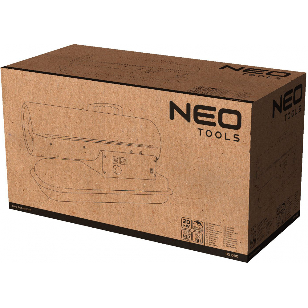 Тепловая пушка Neo Tools 20 кВт (90-080)