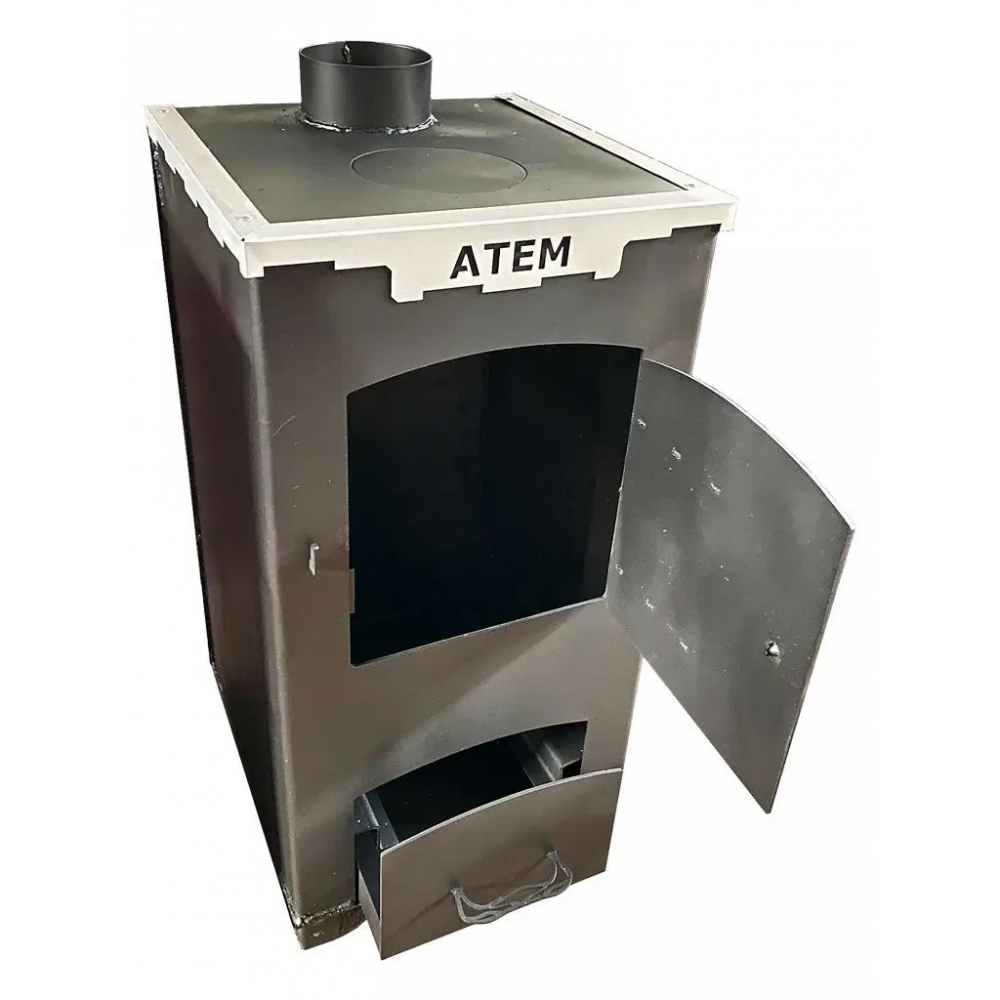 Печь-буржуйка Атем Житомир 14 кВт