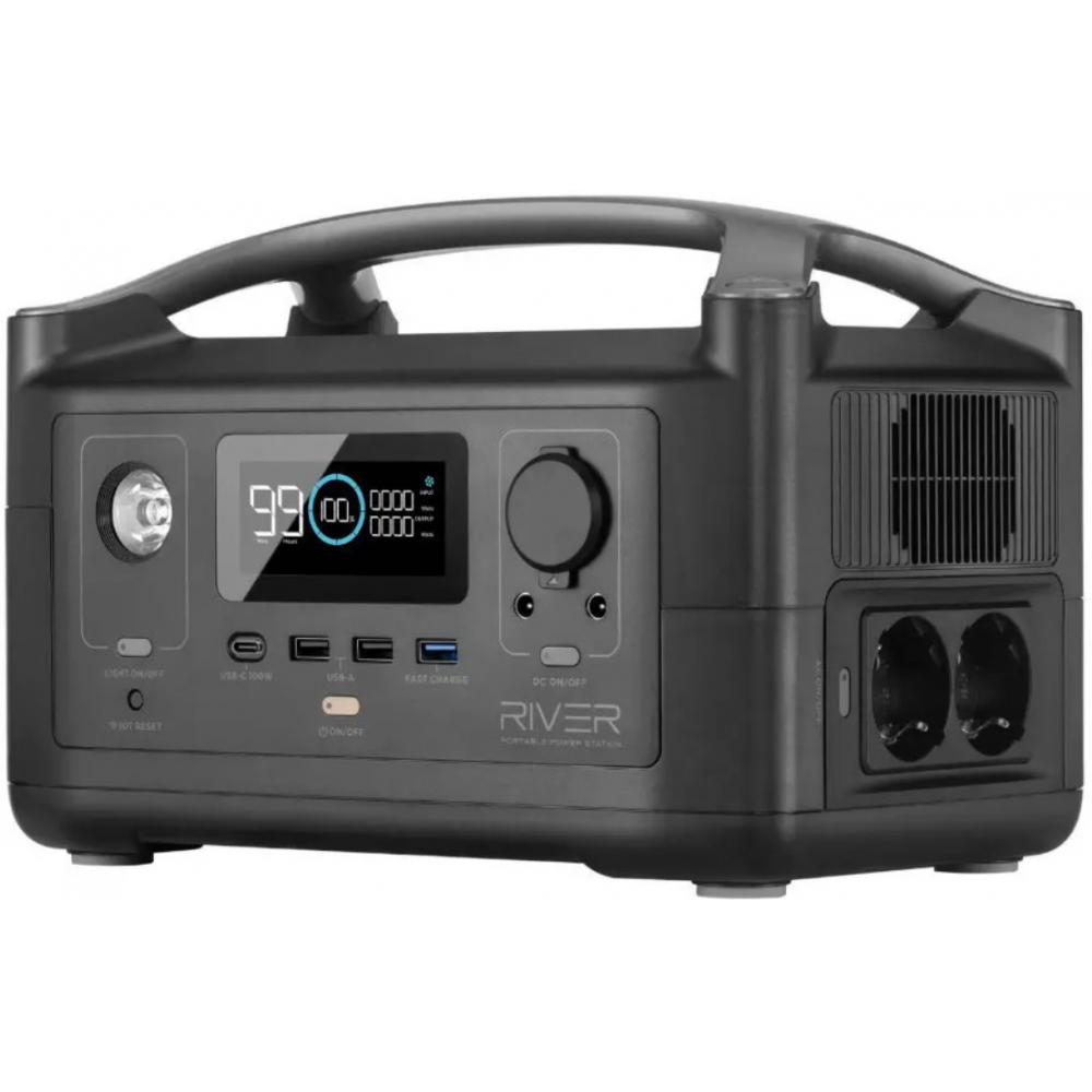 Портативна зарядна станція EcoFlow River 600W 288Wh