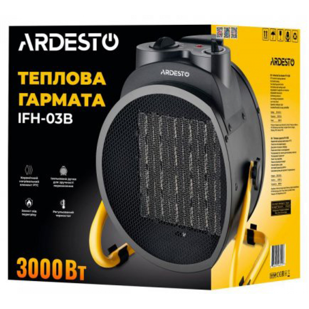 Тепловая пушка Ardesto IFH-03B