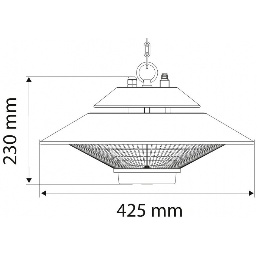 Инфракрасный обогреватель Neo Tools 1,5 кВт (90-034)