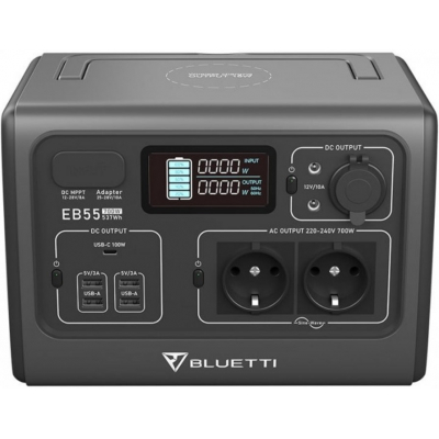 Портативна зарядна станція Bluetti PowerOak EB55 700W 537Wh