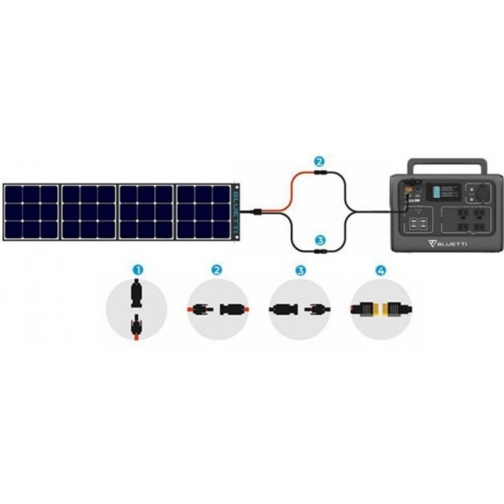 Портативная зарядная станция Bluetti PowerOak EB55 700W 537Wh