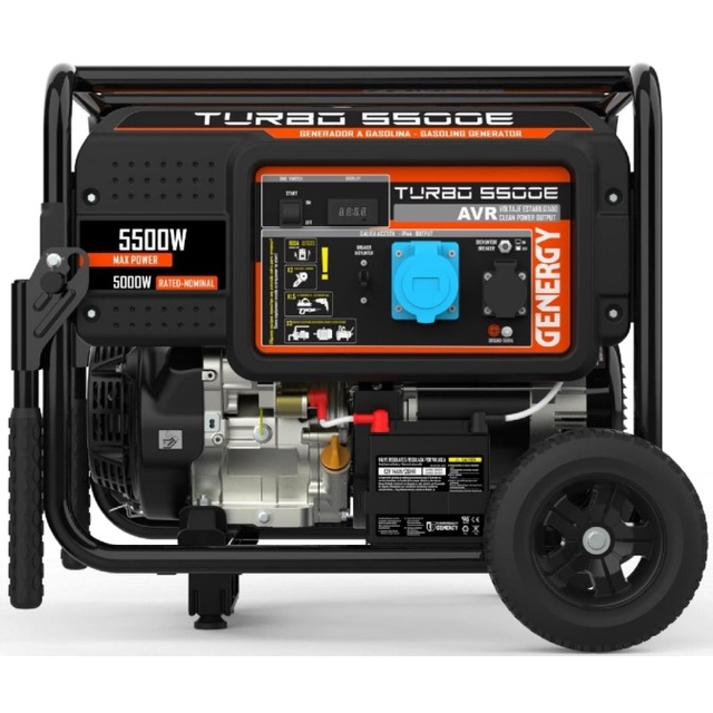 Бензиновый генератор Genergy Turbo 5500E (5,5 кВт)