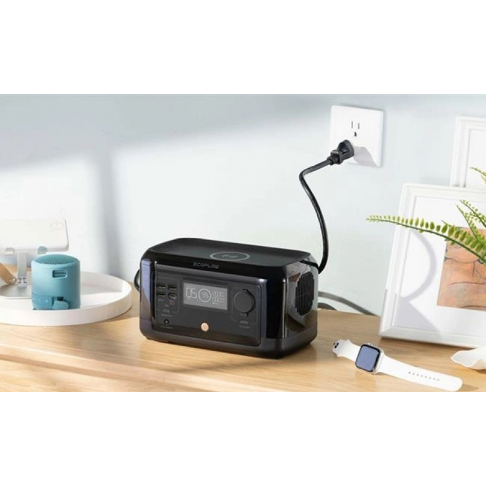 Портативная зарядная станция EcoFlow River mini (Wireless) 300W 210Wh