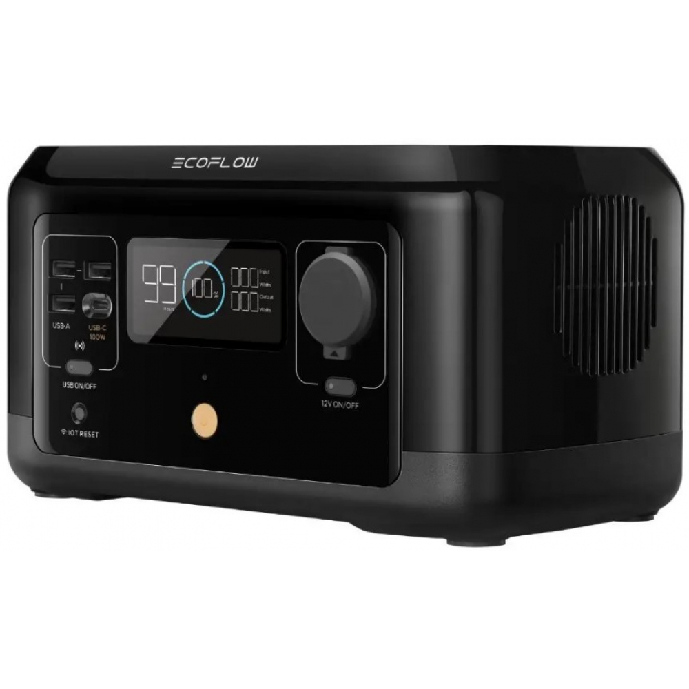 Портативная зарядная станция EcoFlow River mini (Wireless) 300W 210Wh