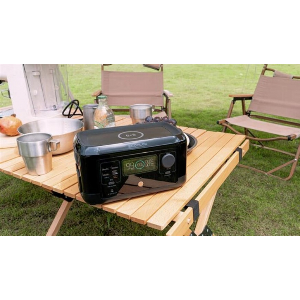 Портативная зарядная станция EcoFlow River mini (Wireless) 300W 210Wh