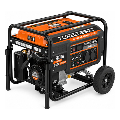 Бензиновий генератор 2.8 кВт однофазний Genergy Turbo 2800