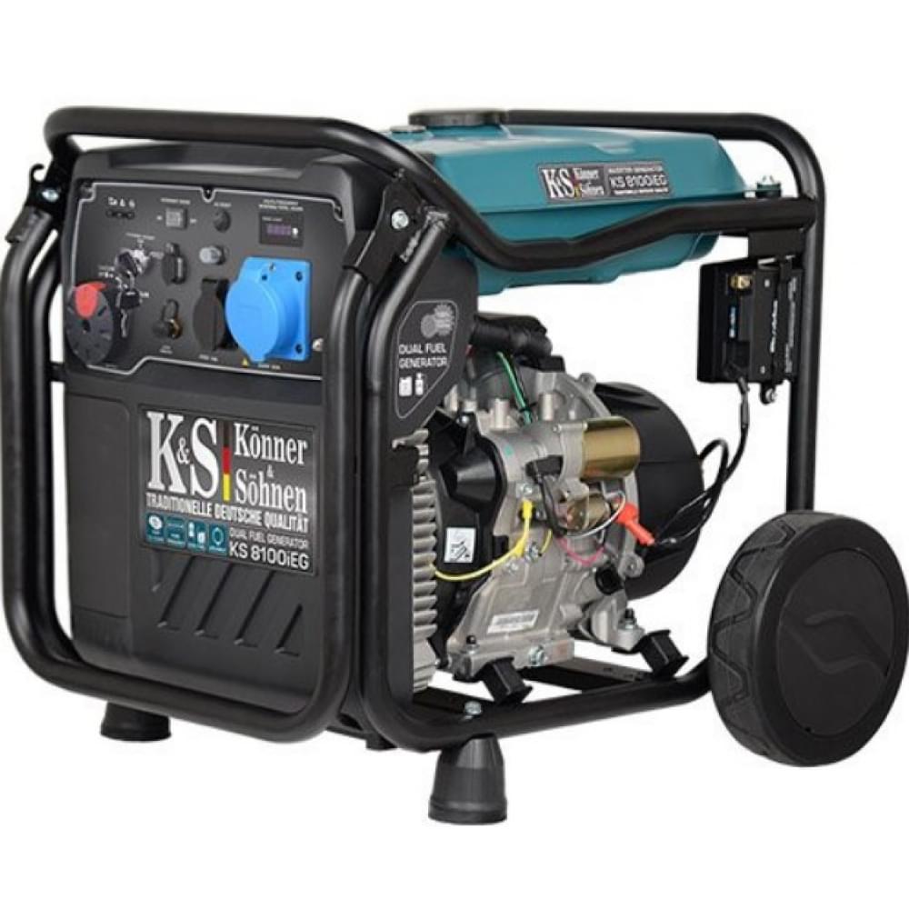 Комбинированный генератор Könner&Söhnen KS8100IEG (8.0 кВт)
