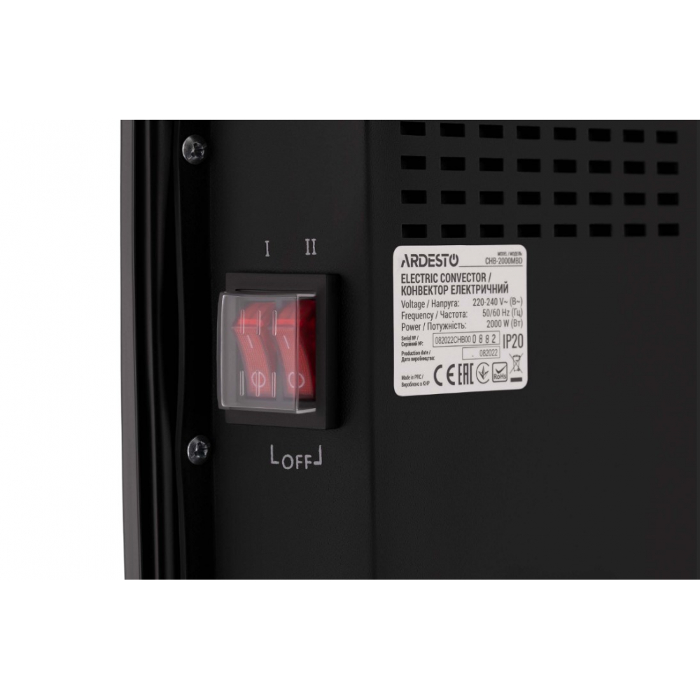 Електричний конвектор Ardesto CHB-2000MBD
