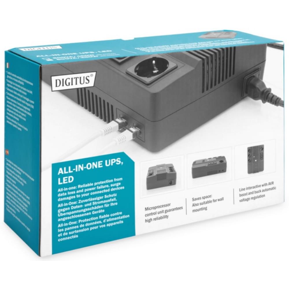 ИБП Digitus All-in-One 600VA/360W (DN-170110)