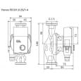 Циркуляционный насос Wilo Yonos Pico 1.0, 25/1-4, 1/2" (4248082)