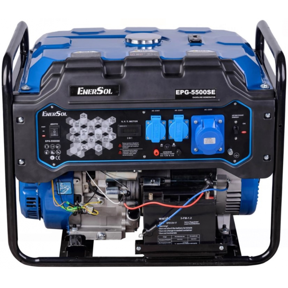 Бензиновый генератор EnerSol EPG-5500SE (5,5 кВт)