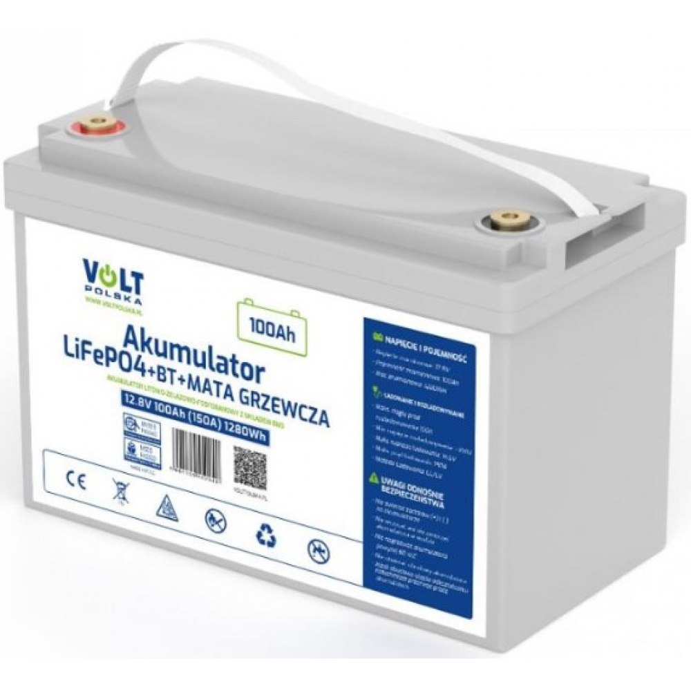 Комплект резервного питания Volt Polska Sinus Pro Ultra 3000W/6000VA 24V/230V+ 60A MPPT + 2 шт LiFePO4 12V 100 Ah (150A) BlueTooth с подогревом