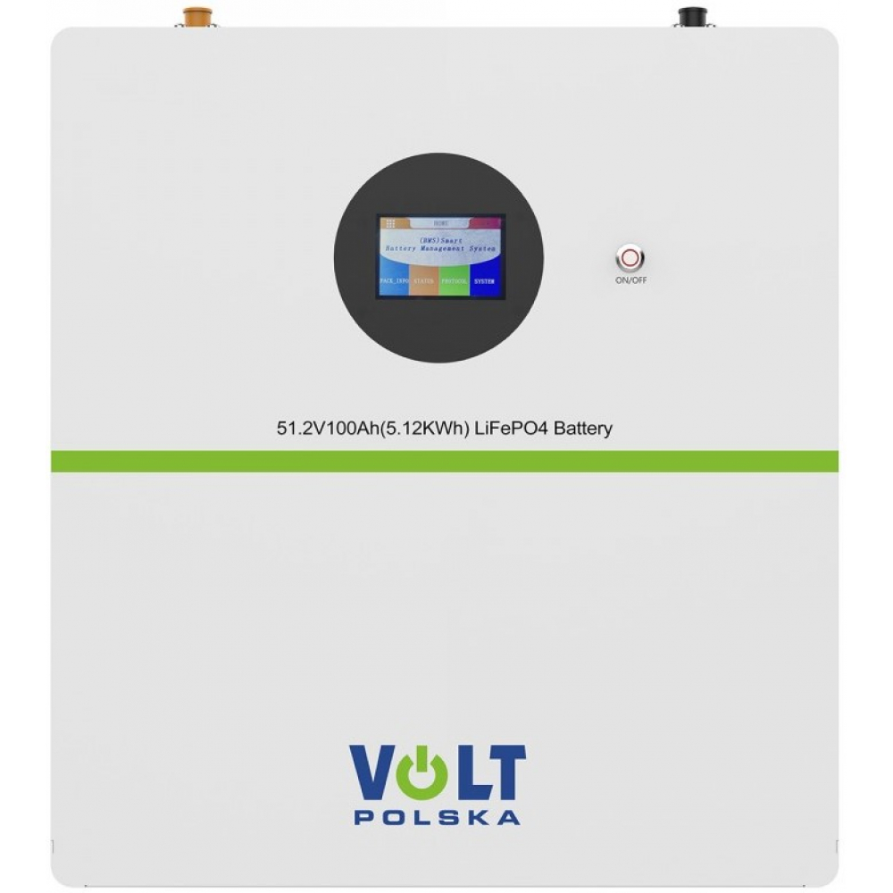 Комплект резервного питания Volt Polska Sinus Pro Ultra 5000W/10000VA 48V/230V+80A MPPT + ULTRA-5 51.2V 100Ah 100A