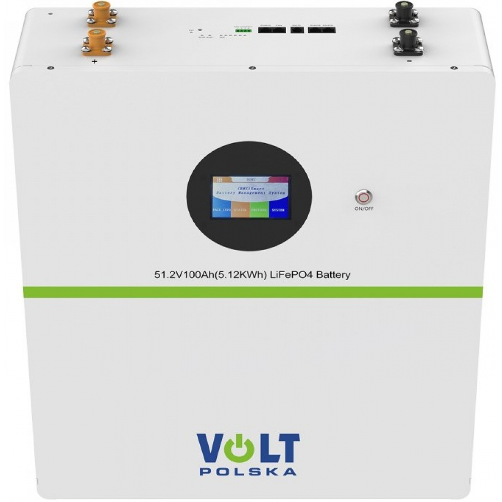 Комплект резервного питания Volt Polska Sinus Pro Ultra 5000W/10000VA 48V/230V+80A MPPT + ULTRA-5 51.2V 100Ah 100A