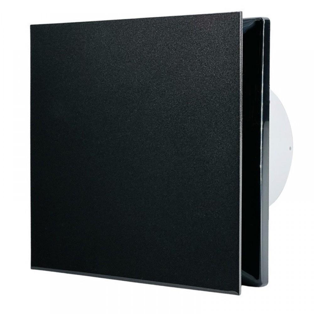 Витяжний вентилятор настінний Vents 100 Солід Т Л K Чорний Сапфір