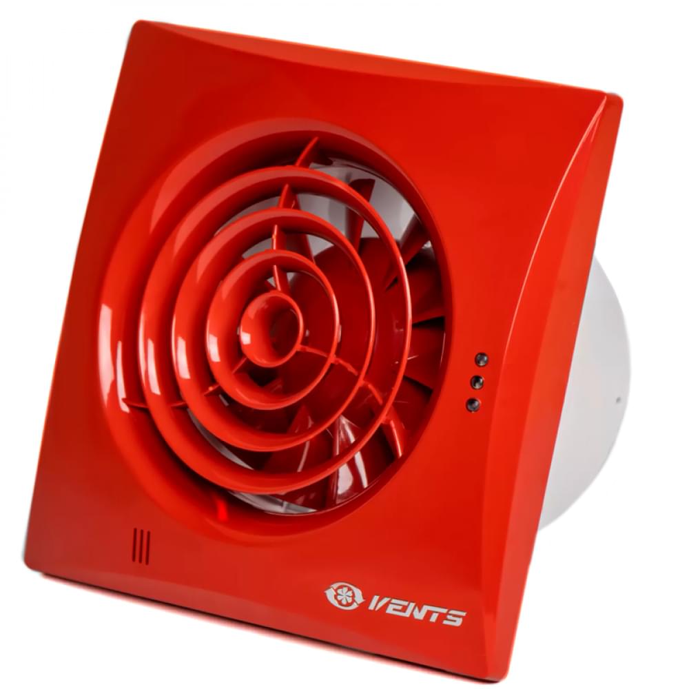 Вытяжной вентилятор настенный Vents 100 Квайт Red