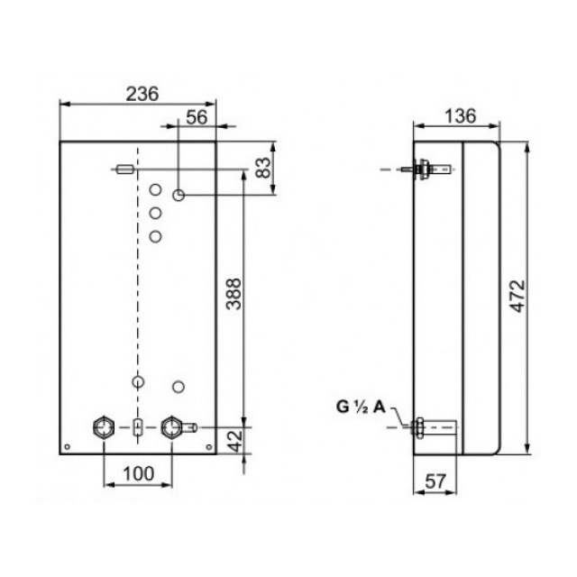 Проточный водонагреватель Bosch Tronic TR 1100 21 B
